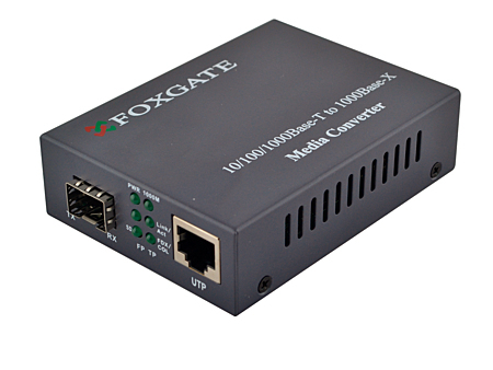 Медіаконвертер 1Гбіт 1000Base-TX SFP