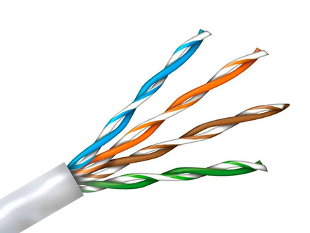 Кабель витая пара UTP 5e для внутренних работ