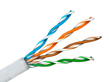 Кабель вита пара UTP 5e для внутрішніх робіт
