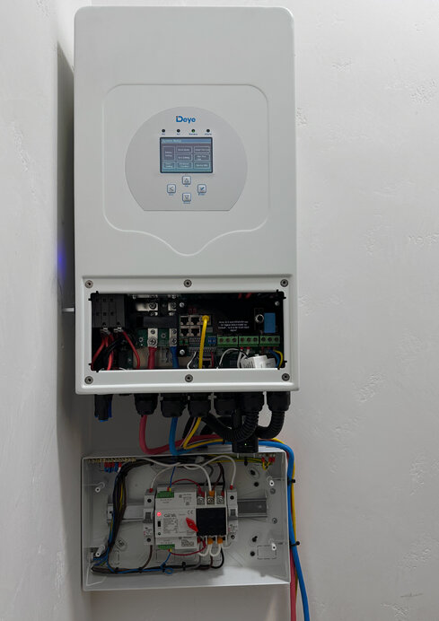 Установка комплекта резервного питания