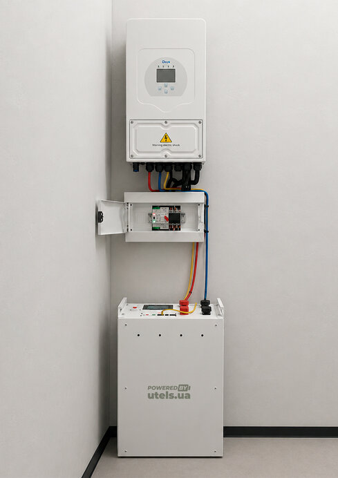 Установка комплекта резервного питания 