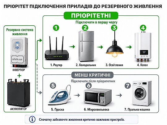 Що треба резервувати в квартирі в першу чергу?