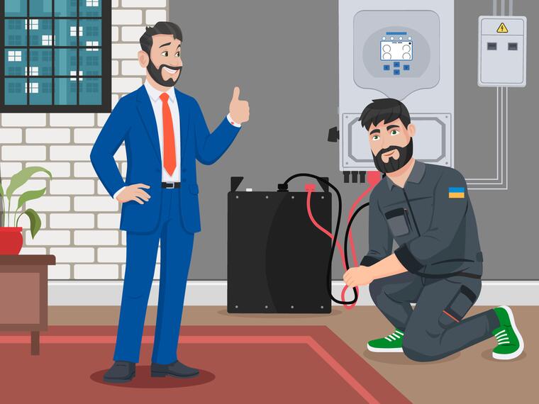 Установка безперебійного живлення під ключ - як відбувається монтаж і що важливо знати